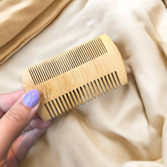 Bamboo Beard Comb | Faire Market Bestseller